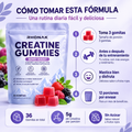 Suplemento de creatina en gomitas – 36 unidades