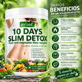 Batido detox con fibra natural que ayuda a acelerar el metabolismo y apoyar la pérdida de peso en solo 10 días