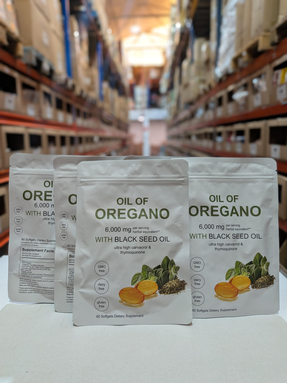 Cápsulas de aceite de orégano (60 cápsulas)
